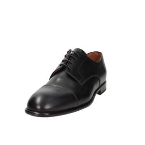 Chaussures Derby pour hommes, noires, tailles 40, 41, 42, 43, 44, 45, 46, talon de 2 cm - Product Image 3