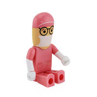 Fournisseur d'ordinateurs en vrac 512Mb 1Gb 2Gb 4Gb 8Gb 16Gb Usb Flash Doll Cartoon Character Pen Drive Doctor Pendrive