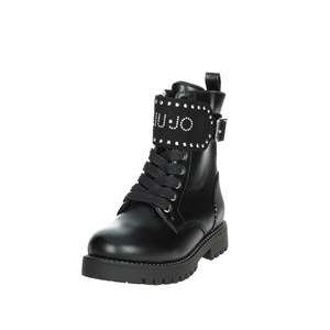 Bottines pour filles Liu-Jo noires 4F4321 EX123 avec boucle cloutée - Product Image 6