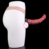 Dildo de caballo estilo tanga para mujeres y parejas, juguete de placer interactivo con diseño vibrador, múltiples opciones disponibles.