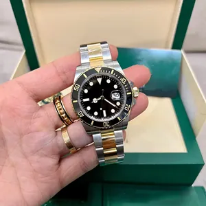 Grosir 5A pembersihan atas pabrik Rolexes jam tangan bisnis mesin Pria lensa safir jam tangan disesuaikan 904LJ baja presisi