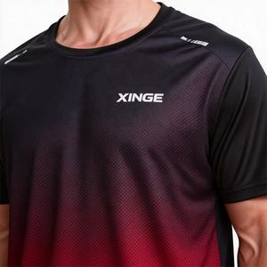 Nouvel ensemble de survêtement décontracté 2 pièces pour homme 2026, en polyester respirant à séchage rapide, avec logo personnalisé, style streetwear - Product Image 3