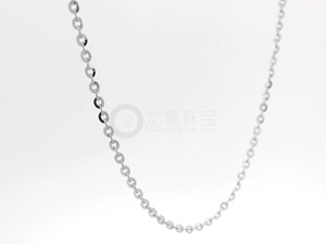 Glam High End Polished White Pt950 Fine Adjustable Pendant Chain Unisex Daily <b>Stack</b> Platinum Jewelry Gift - Product Image 5