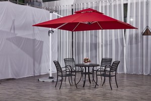 <span class=keywords><strong>Muebles</strong></span> de jardín para patio 3M Aluminio poliéster Paraguas en voladizo de lujo Roma Sombrillas - Product Image 4