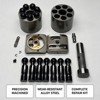 Kit de réparation hydraulique HPVO102 : Bloc-cylindres, plaque de soupape, plaque de liaison, bague de retenue, axe rainuré, ensemble de pistons HPVO102