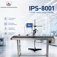 Sistem Pencetakan Thermal Inkjet IPS-8001 dengan hingga 8 Kepala untuk Label Karton dan Pengkodean Informasi Variabel