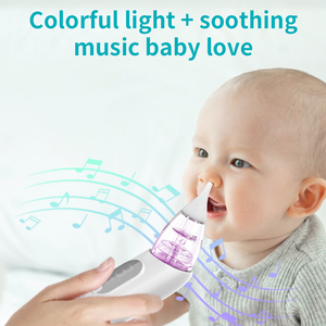 Aspirador Nasal Eléctrico Recargable por USB Tipo-C con Canciones de Cuna para Bebés - Product Image 4
