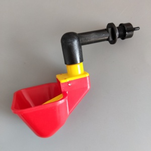 TRONG KHO <span class=keywords><strong>Float</strong></span> Van Tự Động Gia Cầm Nước Tô Màu Đỏ Hình Vuông Màu Vàng Cup Cho Gà Tây Gà Gà Thịt Hai Lớp Chim Cút PH101 - Product Image 3