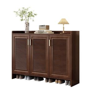 <b>Shoe</b> Cabinet With <b>Door</b> Waterproof Dustproof Storage For Indoor Balcony Villa Use - Product Image 4
