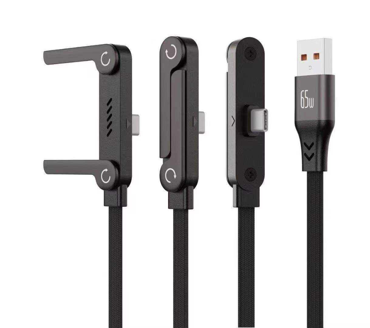 Black (USB-Type C) Opp Bag