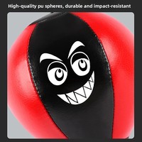 Tech Tools Stress Buster Sac de frappe de bureau personnalisable, robuste, avec balle de vitesse de boxe, cadeaux amusants, accessoires de bureau pour