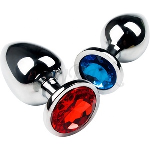 JoyPark Popular 3ピース/セットMetal Stainless Steel Adult <span class=keywords><strong>Sex</strong></span> Toys Products <span class=keywords><strong>Anal</strong></span> <span class=keywords><strong>Plug</strong></span> Butt Plugs Anus Expansion Kits - Product Image 4