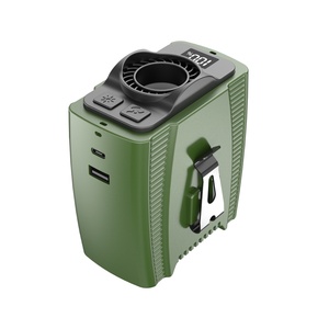 Nouveau ventilateur portable haute vitesse 2025 à 5 vitesses, 10000 mAh, à porter à la taille, avec écran LED, pour camping, voiture, moteur sans balais - Product Image 2