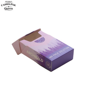 Biểu Tượng Tùy Chỉnh Đầy Màu Sắc Hộp Giấy 10Pcs Pre Cuộn Bao Bì Lật Đầu Hộp Thuốc Lá - Product Image 1