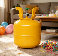 Tanque de Globos Desechable de Alta Capacidad de 13L para Globos de Látex y de Aluminio, Graduaciones, Cumpleaños y Celebraciones