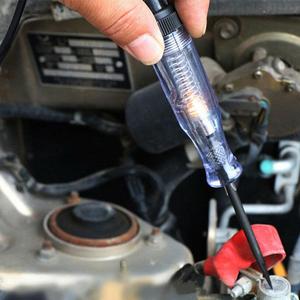 เครื่องทดสอบวงจรรถยนต์6V-24V 1ชิ้น,เครื่องตรวจสอบแรงดันไฟฟ้าของหลอดไฟอัตโนมัติปากกาตรวจจับทองแดง - Product Image 2