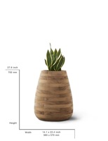 Pot de fleurs en FRP (fibre de verre) de haute qualité, grand modèle, design classique pour la maison, le jardin extérieur, la pépinière, artificiel
