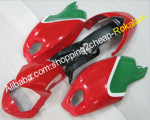 <span class=keywords><strong>Carenado</strong></span> para <span class=keywords><strong>Ducati</strong></span> 696 de 796 de 795 M1000 monstruo M1100 2009, 2010, 2011, 2012, 2013, rojo, verde de la motocicleta bufanda accesorios Kit - Product Image 1