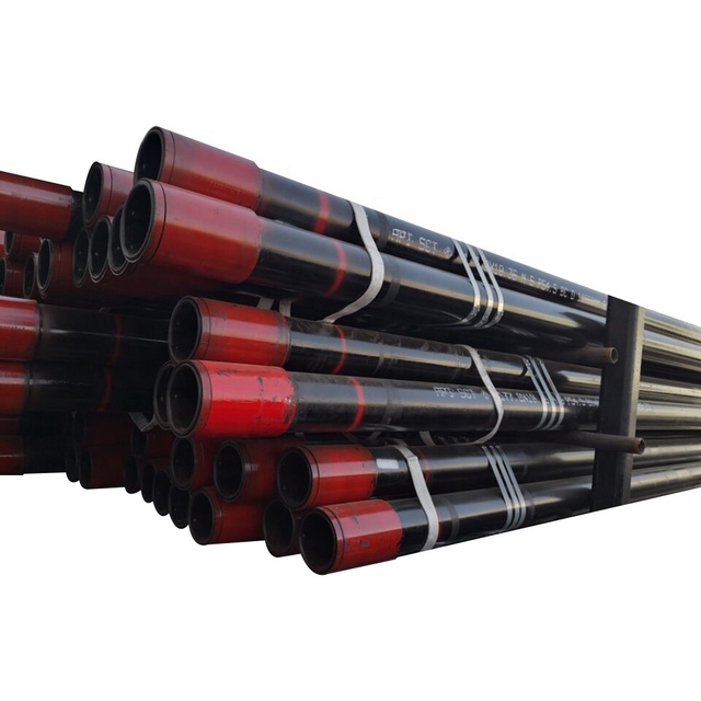 API 5CT N80 Oil Casing Tubular Steel Round Tube Seamless Pipe Oil and Gas Pipe Tubes Tunnels Drill Pipes LTC STC EUE Pipeline