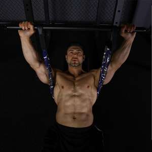 Barra de <span class=keywords><strong>goma</strong></span> de polímero Innstar Camo Blue Sports Equipment para el ejercicio de expansión de pecho - Product Image 1