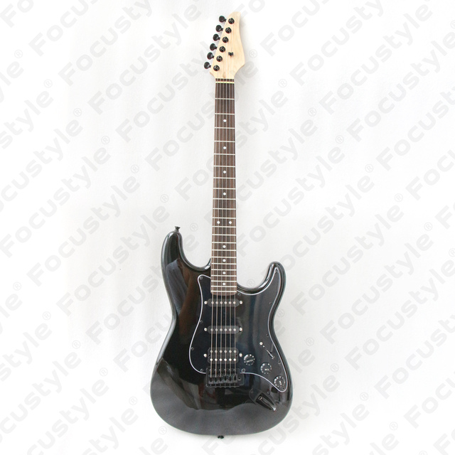 Acoustic Electric Jazz Guitar with Strings Neck Body Pickups Bag-Versatile Instrument for All Styles