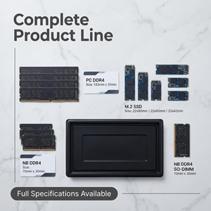 ขายส่งโมดูลหน่วยความจำ DDR4 RAM, ชุดหน่วยความจำ DIMM สำหรับเดสก์ท็อปและ SODIMM สำหรับแล็ปท็อป DDR4 ครบทุกประเภท พร้อมความเข้ากันได้เต็มรูปแบบอย่างเคร่งครัด - Product Image 2