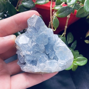 Bán Buôn Chất Lượng Cao Tự Nhiên <span class=keywords><strong>Celestine</strong></span> Đá Màu Xanh Celestite Pha Lê <span class=keywords><strong>Geode</strong></span> <span class=keywords><strong>Celestine</strong></span> <span class=keywords><strong>Geode</strong></span> Cho Trang Trí - Product Image 4