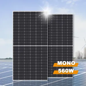 Panneaux solaires 550w 500w mono haute efficacité pour système domestique avec garantie de plus de 10 ans - Product Image 5