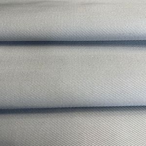 Résistant au <span class=keywords><strong>feu</strong></span> ESD grille antistatique ignifuge poids lourd sergé perceuse 100% coton tissu pour pétrole vêtements de travail vêtements - Product Image 1