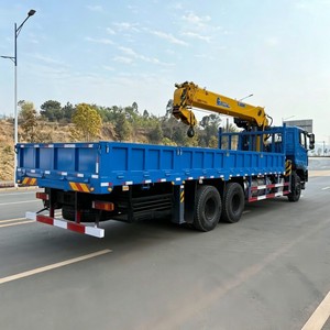 รถเครนติดรถบรรทุก Dongfeng 6x4 แบบแขนยืดไสลด์ได้ ราคาโรงงาน ขนาด 14 ตัน 16 ตัน 20 ตัน สำหรับงานวิศวกรรม - Product Image 3