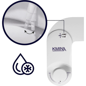 Bidet WC, jet pour WC eau froide blanc (non électrique) KMINA K30011 - Product Image 2