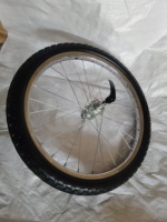 Usine 20 \ "X 1.95 \" pouces gonflable en acier a parlé roue PU mousse roue nouvel état pneumatique chariot matériel au détail en gros