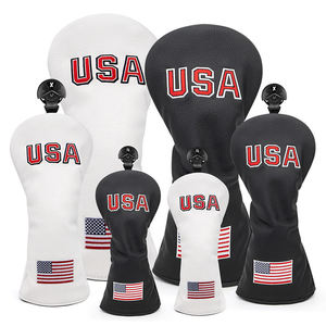 Fabricant de housses de clubs de golf imperméables, logo personnalisé, ensemble de housses de clubs en cuir, housse de club de golf - Product Image 1