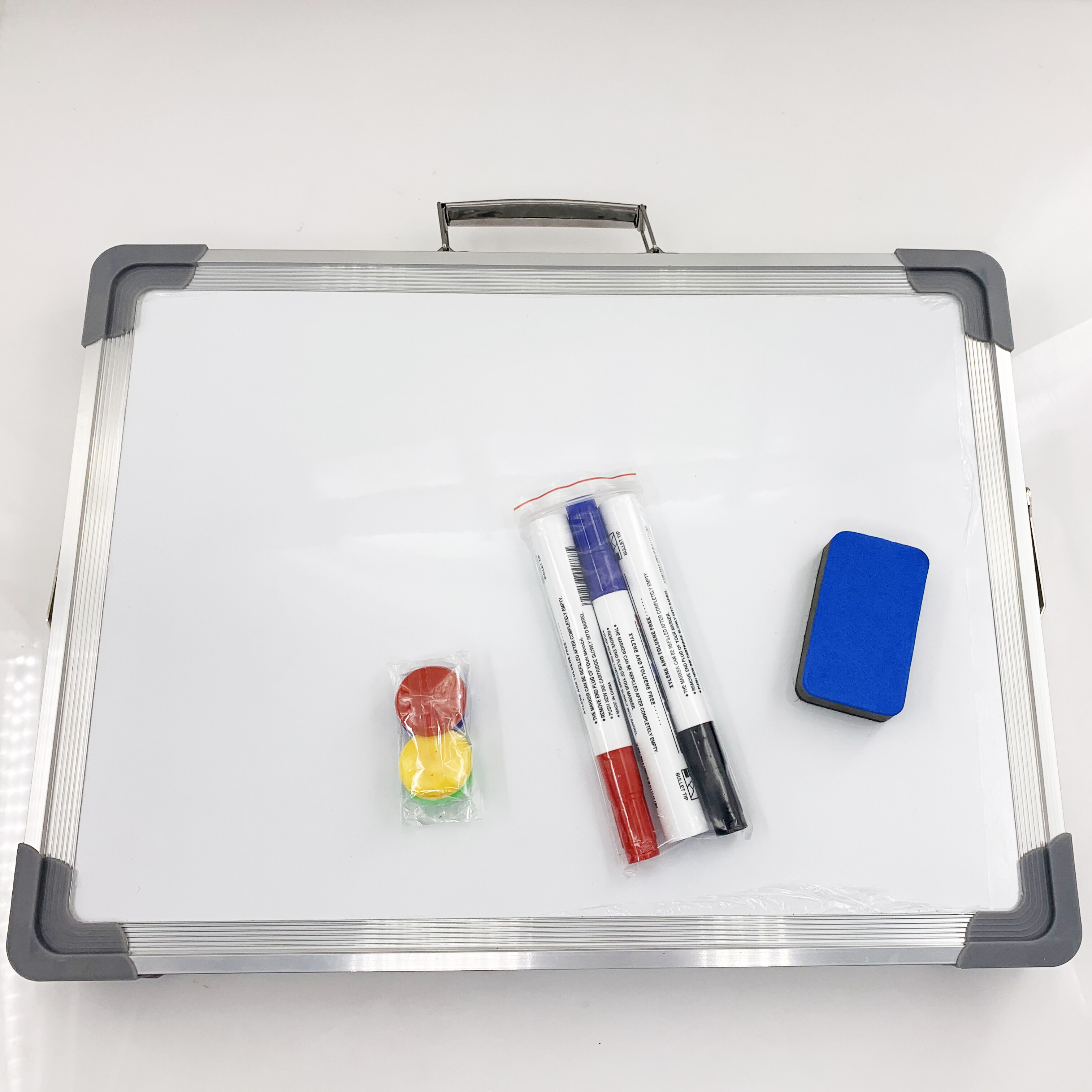 Wideny Двусторонняя 12*16 "Настольная портативная Магнитная умная настольная белая доска для детей