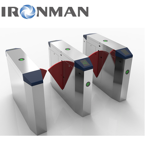 Tornello a Barriera a Battente per Controllo Accessi con Passaggio Ampio, in Acciaio Inossidabile 304, Protezione IP54, Anti-Intrusione - Product Image 2