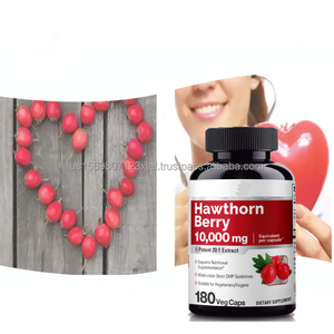 แคปซูลสารสกัดจากผลฮอว์ธอร์นออร์แกนิก OEM ยี่ห้อ ASAP อาหารเสริมบำรุงหัวใจ 500 มก. แคปซูลผลฮอว์ธอร์น - Product Image 4