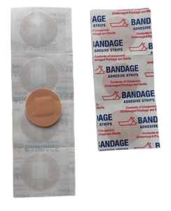 Cerotto Sterile monouso medico cerotto adesivo in gesso impermeabile benda adesiva rotonda in gesso da 22mm - Product Image 1