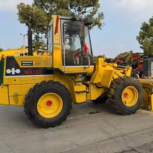 Reliable Komatsu WA100 Used Wheel Loader 2020 <b>Model</b> 7.5Ton Rated Load Durable High Performance <b>Engine</b> Bearing Construction - Product Image 2