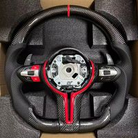Volant en fibre de carbone pour BMW F30 F10 F15 F16 F31 F20 F25 E90 F01 F90 F25 F22 F36 F33 F32 E60 E71 E82 E90 F80 F82 F84 F87