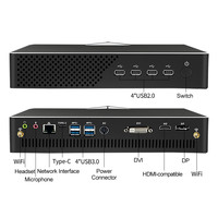 Ordinateur de bureau de jeu Mini PC avec processeur Intel Core i7 de 9e génération, 8 cœurs, i7-9700F 4,7 GHz, Nvidia GTX 1050Ti 4 Go, 16 Go de RAM, 512 Go de SSD, Windows 10 Pro, Linux