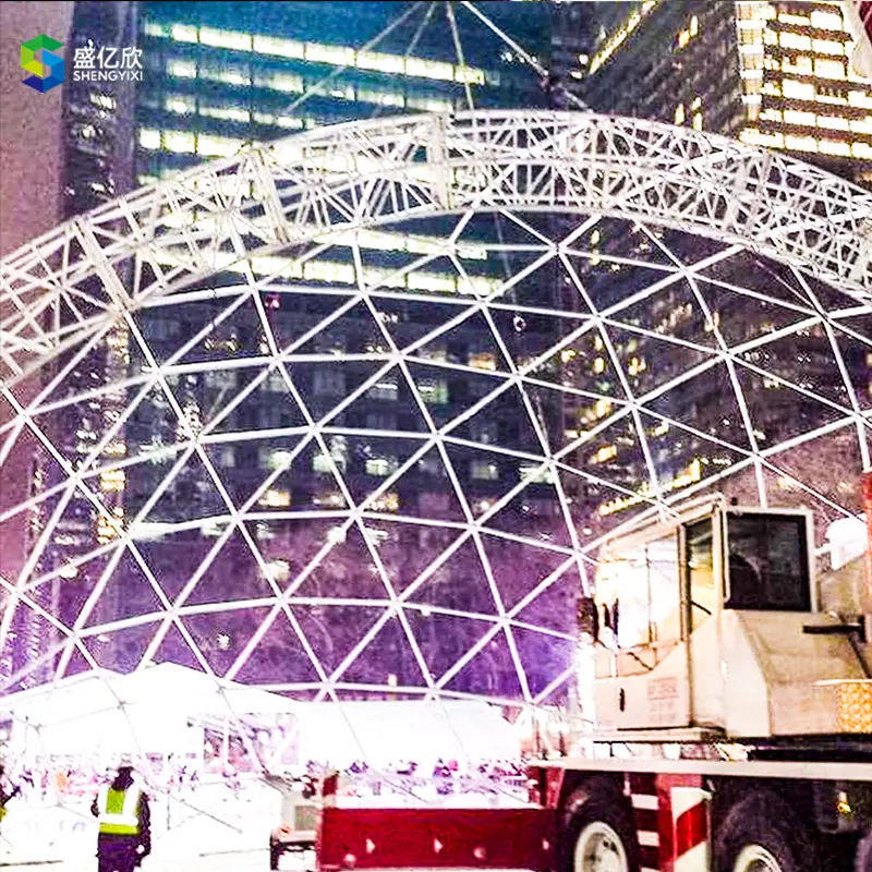 Cina fabbrica su misura forma e dimensioni esterno in alluminio traliccio per concerto musicale Hotel sistema di illuminazione del soffitto