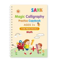 Livre de pratique de calligraphie et d'écriture pour enfants, avec stylo à eau pour l'apprentissage précoce de l'anglais, pour le contrôle du stylo, la peinture et le dessin