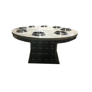 AOPA-mesa de comedor redonda para restaurantes, moderna y concisa, Comercial - Product Image 2