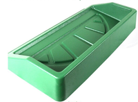 Boîte à balles de golf en plastique ABS robuste, plateau à balles de golf pour les terrains de practice