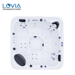<span class=keywords><strong>Vasca</strong></span> Idromassaggio Spa con Getti Massaggianti per 5 Persone da Esterno per Applicazioni da Giardino - Product Image 2