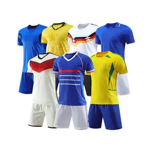 Thailand Retro Soccer Jersey Nationale Team Voetbal Jersey Klassiek Vintage Voetbal Uniform