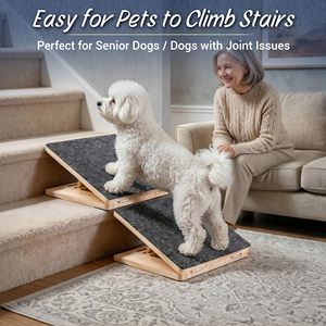 <span class=keywords><strong>Rampa</strong></span> Ajustable de Madera para <span class=keywords><strong>Perros</strong></span> para Escaleras, Cuñas Antideslizantes para <span class=keywords><strong>Perros</strong></span> Pequeños, <span class=keywords><strong>Rampa</strong></span> Plegable para <span class=keywords><strong>Perros</strong></span> en Interiores - Product Image 6