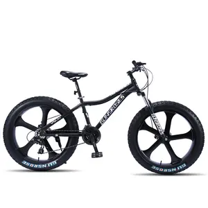 Wholesale fat tire bike high carbon steel large thick wheel 20 inch 26 inch wide wheel hub for adult mountain bicycles