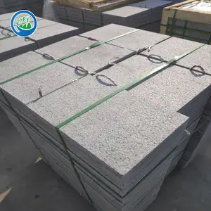 Middle Grey Granite Paving Tiles Thick Granite Natural Stone Paver For Floor Garden And Project
