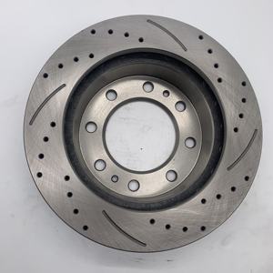 Mise à niveau du système de freinage de voiture Hilux Sport avec disque de frein surdimensionné percé et Kit de rotor de frein fendu pour nissan Elgrand E51 - Product Image 6